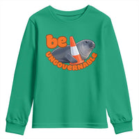 Neil The Seal Be Ungovernable Youth Sweatshirt Funny Tasmania Elephant Seal Road