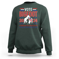 Funny Presidential Election Bigfoot Sweatshirt Vote Bigfoot A Candidate You Can Believe In 2024 - Wonder Print Shop