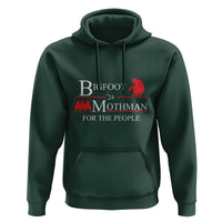 Funny Bigfoot Mothman'24 For The People Hoodie American Flag President Election - Wonder Print Shop