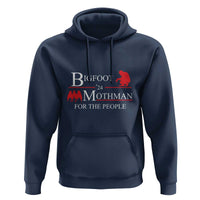 Funny Bigfoot Mothman'24 For The People Hoodie American Flag President Election - Wonder Print Shop