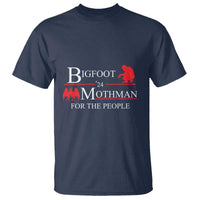 Funny Bigfoot Mothman'24 For The People T Shirt American Flag President Election - Wonder Print Shop