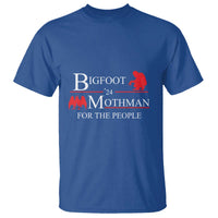 Funny Bigfoot Mothman'24 For The People T Shirt American Flag President Election - Wonder Print Shop