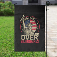 Workers Over Billionaires Garden Flag Social Justice Statue Of Liberty - Wonder Print Shop