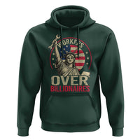 Workers Over Billionaires Hoodie Social Justice Statue Of Liberty - Wonder Print Shop