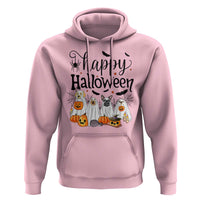 Happy Halloween Dog Ghost Spooky Season Hoodie - Wonder Print Shop