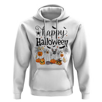 Happy Halloween Dog Ghost Spooky Season Hoodie - Wonder Print Shop