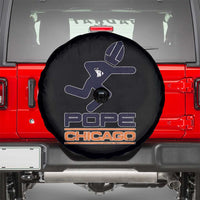 Chicago Pope Leo XIV American Football Spare Tire Cover - Wonder Print Shop