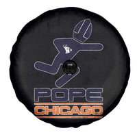 Chicago Pope Leo XIV American Football Spare Tire Cover - Wonder Print Shop