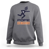 Chicago Pope Leo XIV American Football Sweatshirt - Wonder Print Shop