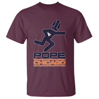 Chicago Pope Leo XIV American Football T Shirt - Wonder Print Shop