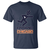 Chicago Pope Leo XIV American Football T Shirt - Wonder Print Shop