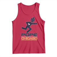 Chicago Pope Leo XIV American Football Tank Top - Wonder Print Shop