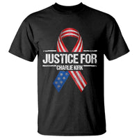 Justice For Charlie Kirk T Shirt Patriotic Tribute Human Rights Activist - Wonder Print Shop