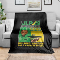 Andrew Holness Throw Blanket Building Jamaica For A Brighter Future Jamaica Labour Party - Wonder Print Shop