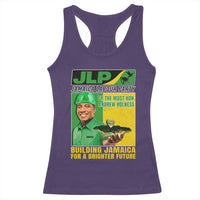 Andrew Holness Racerback Tank Top Building Jamaica For A Brighter Future Jamaica Labour Party - Wonder Print Shop