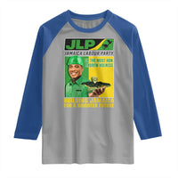 Andrew Holness Raglan Shirt Building Jamaica For A Brighter Future Jamaica Labour Party - Wonder Print Shop