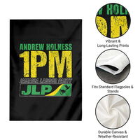 1PM Jamaica Andrew Holness Garden Flag Jamaica Labour Party JPL Supporter - Wonder Print Shop