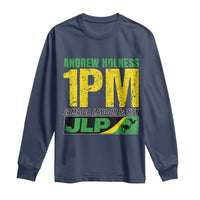 1PM Jamaica Andrew Holness Long Sleeve Shirt Jamaica Labour Party JPL Supporter - Wonder Print Shop