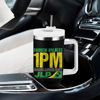 1PM Jamaica Andrew Holness Tumbler With Handle Jamaica Labour Party JPL Supporter - Wonder Print Shop
