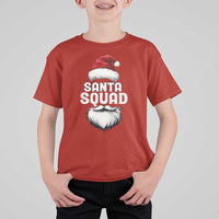 Funny Christmas T Shirt For Kid Santa Squad Xmas Team Family Matching - Wonder Print Shop