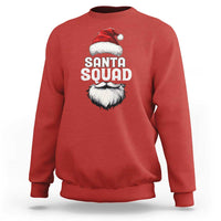 Funny Christmas Sweatshirt Santa Squad Xmas Team Family Matching - Wonder Print Shop