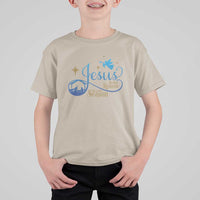 Jesus Is The Reason For The Season T Shirt For Kid Nativity Scene - Wonder Print Shop