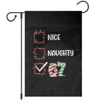 Funny Nice Naughty 67 Garden Flag Christmas Six Seven Meme Brainrot - Wonder Print Shop