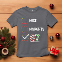 Funny Nice Naughty 67 T Shirt Christmas Six Seven Meme Brainrot - Wonder Print Shop