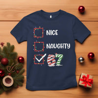 Funny Nice Naughty 67 T Shirt Christmas Six Seven Meme Brainrot - Wonder Print Shop