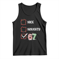 Funny Nice Naughty 67 Tank Top Christmas Six Seven Meme Brainrot - Wonder Print Shop