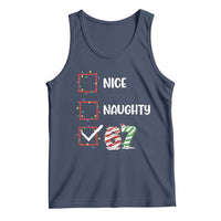 Funny Nice Naughty 67 Tank Top Christmas Six Seven Meme Brainrot - Wonder Print Shop