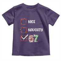 Funny Nice Naughty 67 Toddler T Shirt Christmas Six Seven Meme Brainrot - Wonder Print Shop