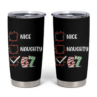 Funny Nice Naughty 67 Tumbler Cup Christmas Six Seven Meme Brainrot - Wonder Print Shop