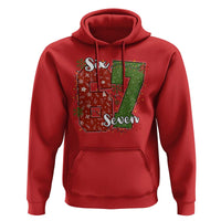 67 Christmas Hoodie Funny Six Seven Meme Gen Alpha Slang Snowflake - Wonder Print Shop