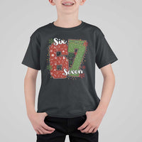 67 Christmas T Shirt For Kid Funny Six Seven Meme Gen Alpha Slang Snowflake - Wonder Print Shop