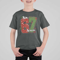 67 Christmas T Shirt For Kid Funny Six Seven Meme Gen Alpha Slang Snowflake - Wonder Print Shop