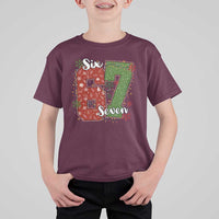 67 Christmas T Shirt For Kid Funny Six Seven Meme Gen Alpha Slang Snowflake - Wonder Print Shop