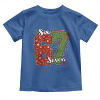 67 Christmas Toddler T Shirt Funny Six Seven Meme Gen Alpha Slang Snowflake - Wonder Print Shop