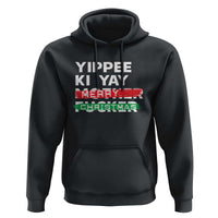 Funny Yippee Ki Yay Merry Christmas Hoodie Nakatomi Plaza Brushed