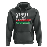 Funny Yippee Ki Yay Merry Christmas Hoodie Nakatomi Plaza Brushed