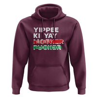 Funny Yippee Ki Yay Merry Christmas Hoodie Nakatomi Plaza Brushed