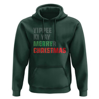 Funny Yippee Ki Yay Merry Christmas Hoodie Xmas Nakatomi Plaza Hiden Text