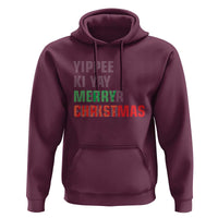 Funny Yippee Ki Yay Merry Christmas Hoodie Xmas Nakatomi Plaza Hiden Text