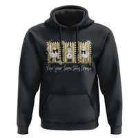 Funny New Year Same Silly Goose Hoodie New Year Eve Goose Squad Faux Glitter - Wonder Print Shop