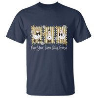 Funny New Year Same Silly Goose T Shirt New Year Eve Goose Squad Faux Glitter - Wonder Print Shop