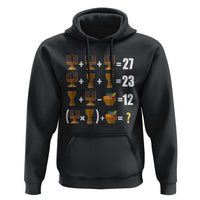 Funny 67 Kwanzaa Math Hoodie Six Seven Meme Kinara Candles African American Christmas - Wonder Print Shop
