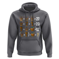 Funny 67 Kwanzaa Math Hoodie Six Seven Meme Kinara Candles African American Christmas - Wonder Print Shop