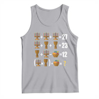 Funny 67 Kwanzaa Math Tank Top Six Seven Meme Kinara Candles African American Christmas - Wonder Print Shop