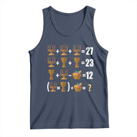 Funny 67 Kwanzaa Math Tank Top Six Seven Meme Kinara Candles African American Christmas - Wonder Print Shop