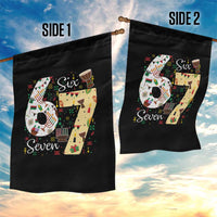 Funny 67 Kwanzaa Garden Flag Six Seven Meme Kinara Candles African American Christmas - Wonder Print Shop